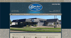 Desktop Screenshot of baxterfuneral.com